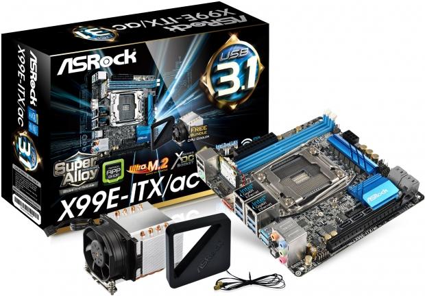 Материнская плата ASRock X99E-ITX/AC
